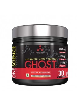 One Science Nutrition Ghost Pre workout 30Sv Blood Orange